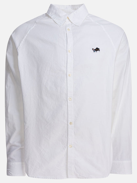 Camicie casual Solid colour  Bianco - KAPITAL Uomo | PLP | VIETTI Online Store 

