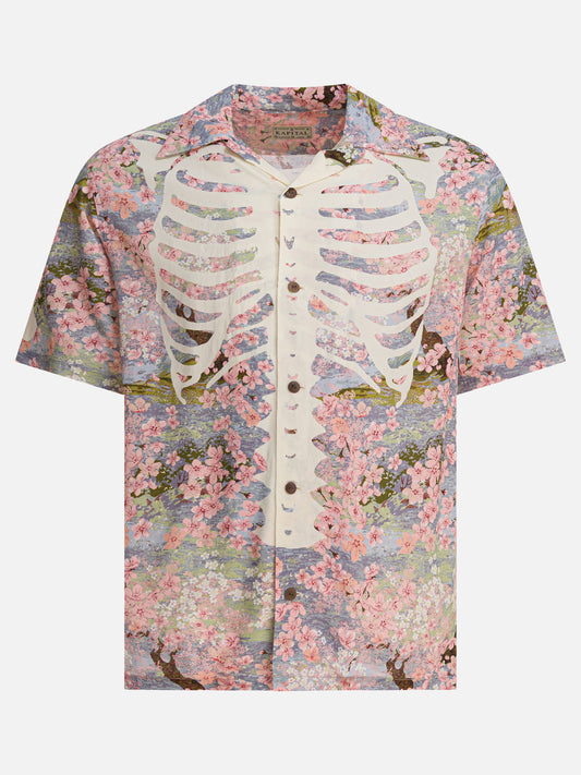 Camicie casual Floral  Azzurro - KAPITAL Uomo | PLP | VIETTI Online Store 
