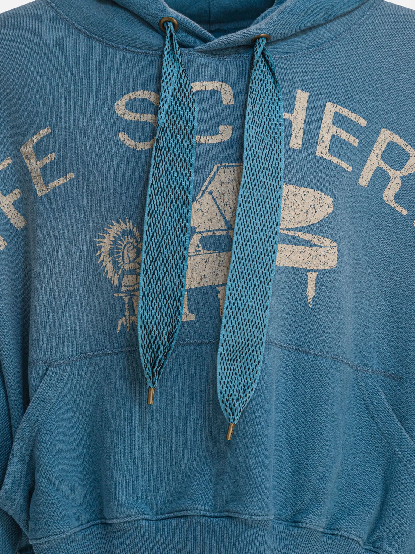 Felpe con cappuccio Print  Blu - KAPITAL Uomo | PDP | VIETTI Online Store | Zoom-Modal_3
