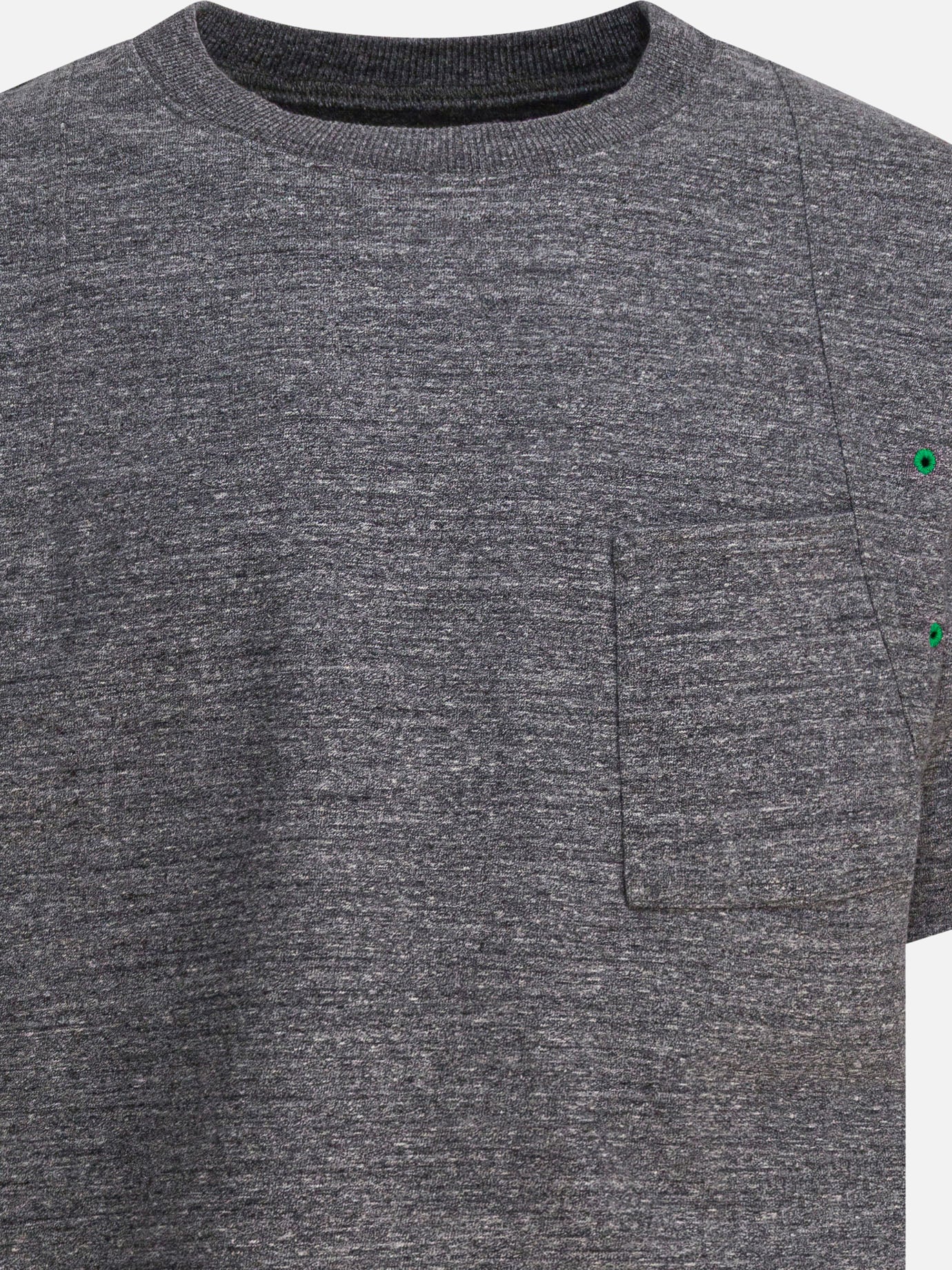 T-shirt girocollo Solid colour  Grigio - KAPITAL Uomo | PDP | VIETTI Online Store | thumbnail_3