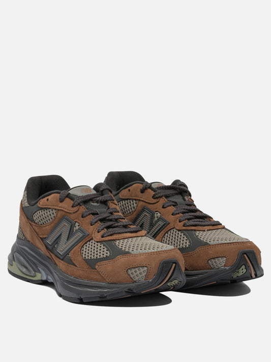 Low top sneakers 80% suede 20% mesh - 100% rubber  Brown - New Balance Men | PDP | VIETTI Online Store | 2
