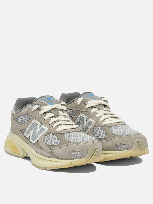 Low top sneakers 80% suede 20% mesh - 100% rubber  Grey - New Balance Men | PDP | VIETTI Online Store | 2
