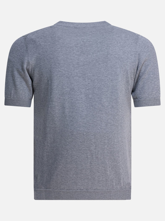 T-shirt girocollo Solid colour  Grigio - Rakkì Uomo | PDP | VIETTI Online Store | 2
