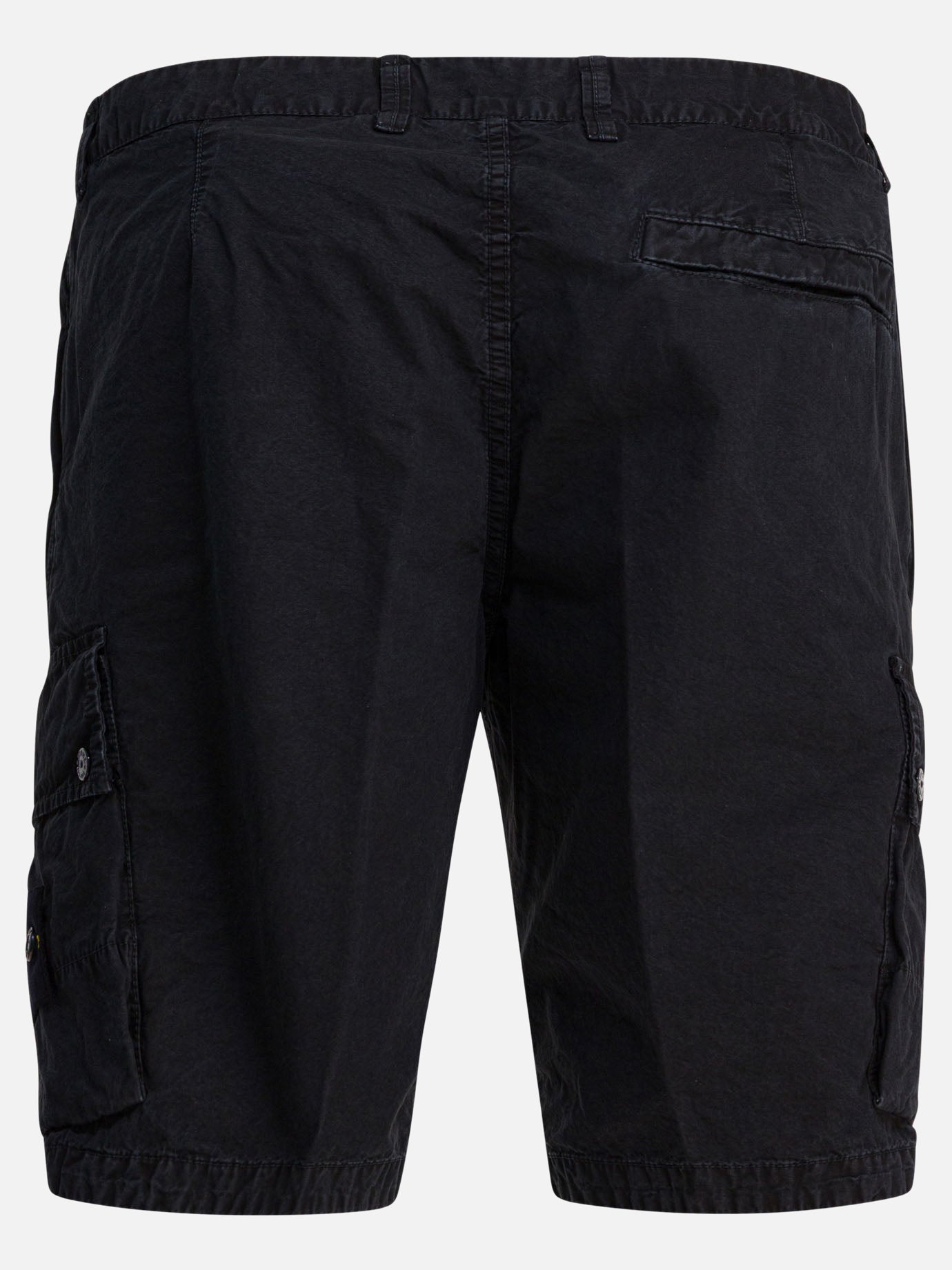 Short cargo Logo  Nero - Stone Island Uomo | PDP | VIETTI Online Store | thumbnail_2