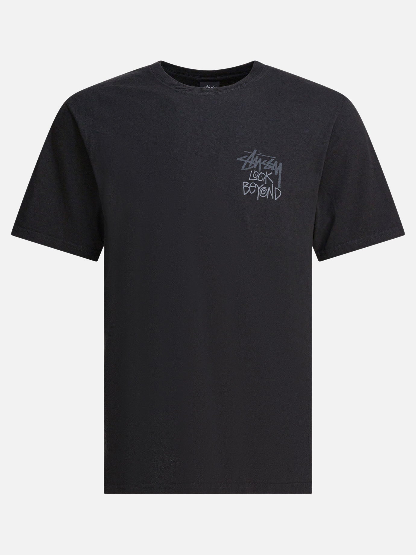 Crewneck t-shirts Print  Black - Stüssy Men | PDP | VIETTI Online Store | Zoom-Modal
