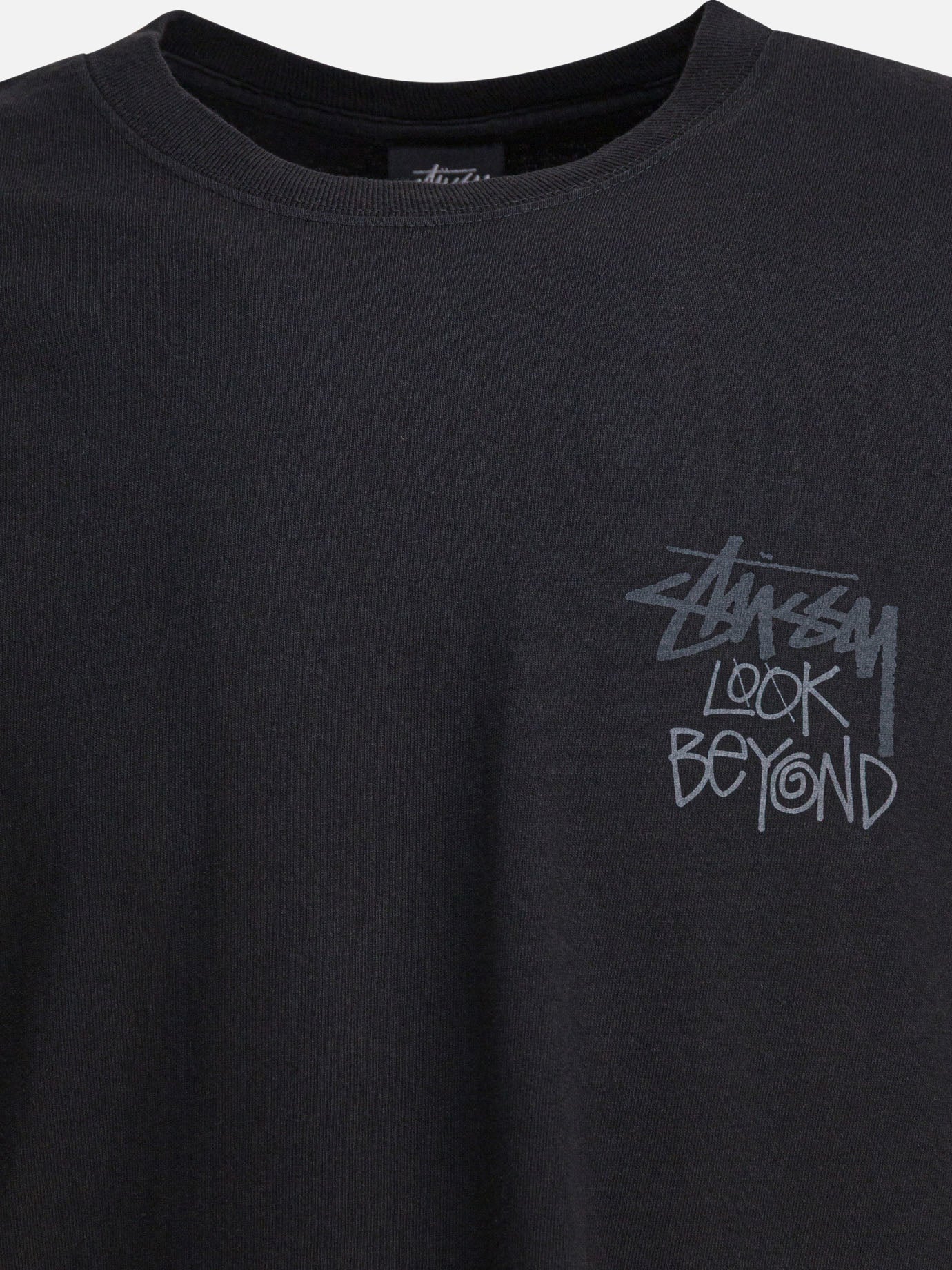 Crewneck t-shirts Print  Black - Stüssy Men | PDP | VIETTI Online Store | thumbnail_3