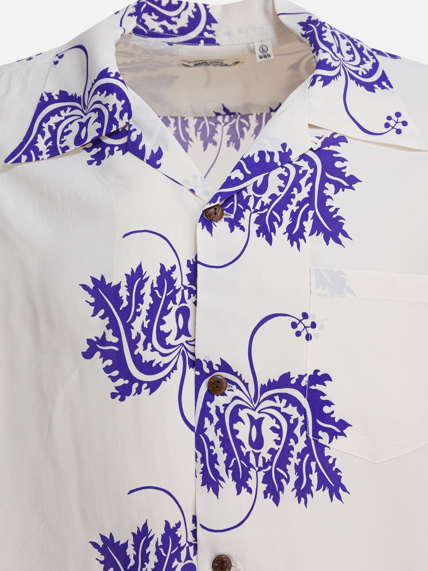 Sun Surf &quot;Hibiscus Coral&quot; Shirt 25458899_M White thumbnail_3