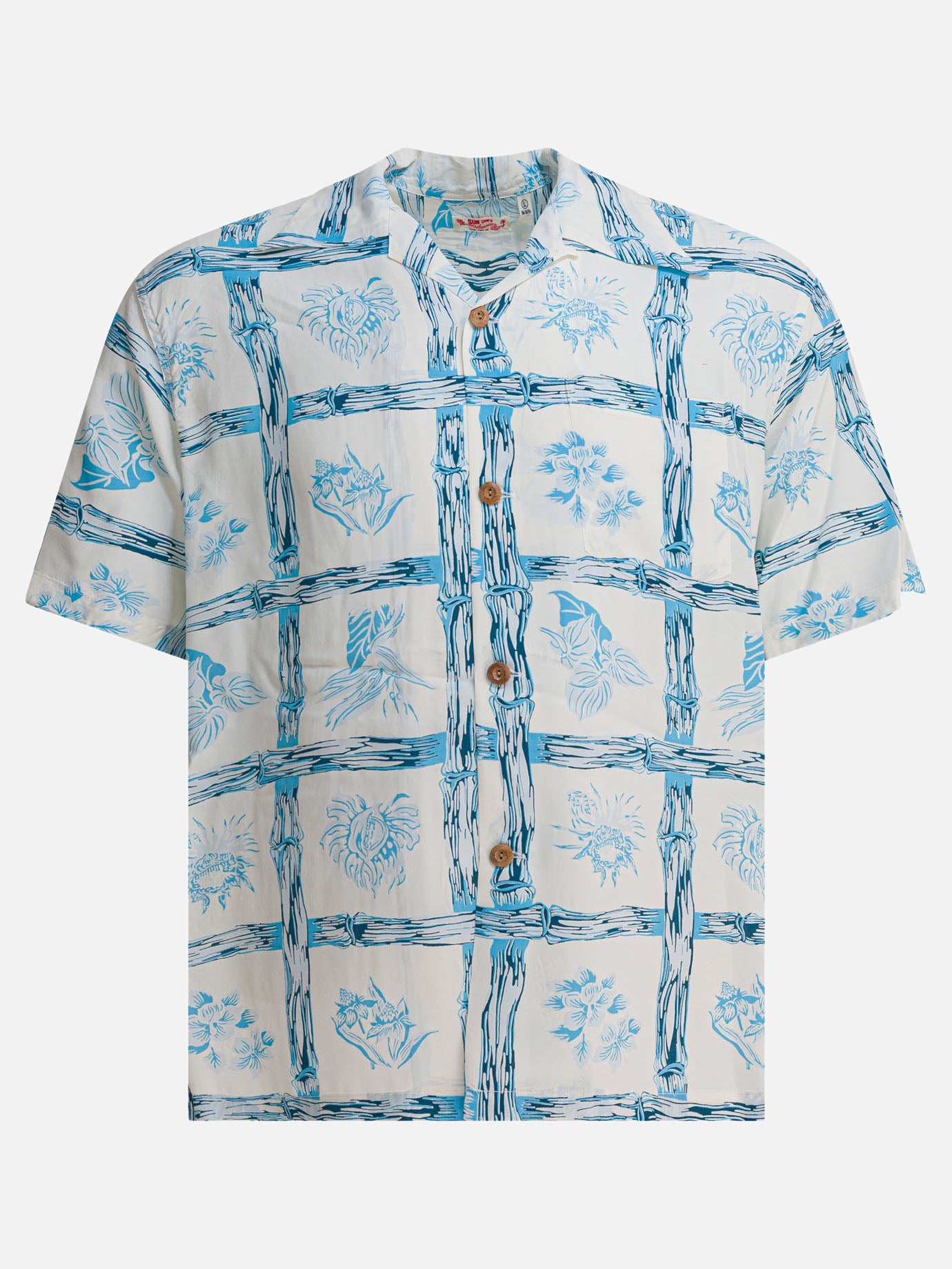 Sun Surf Camicia &quot;Island Plants&quot; 20506071_XXL Light blue thumbnail_1