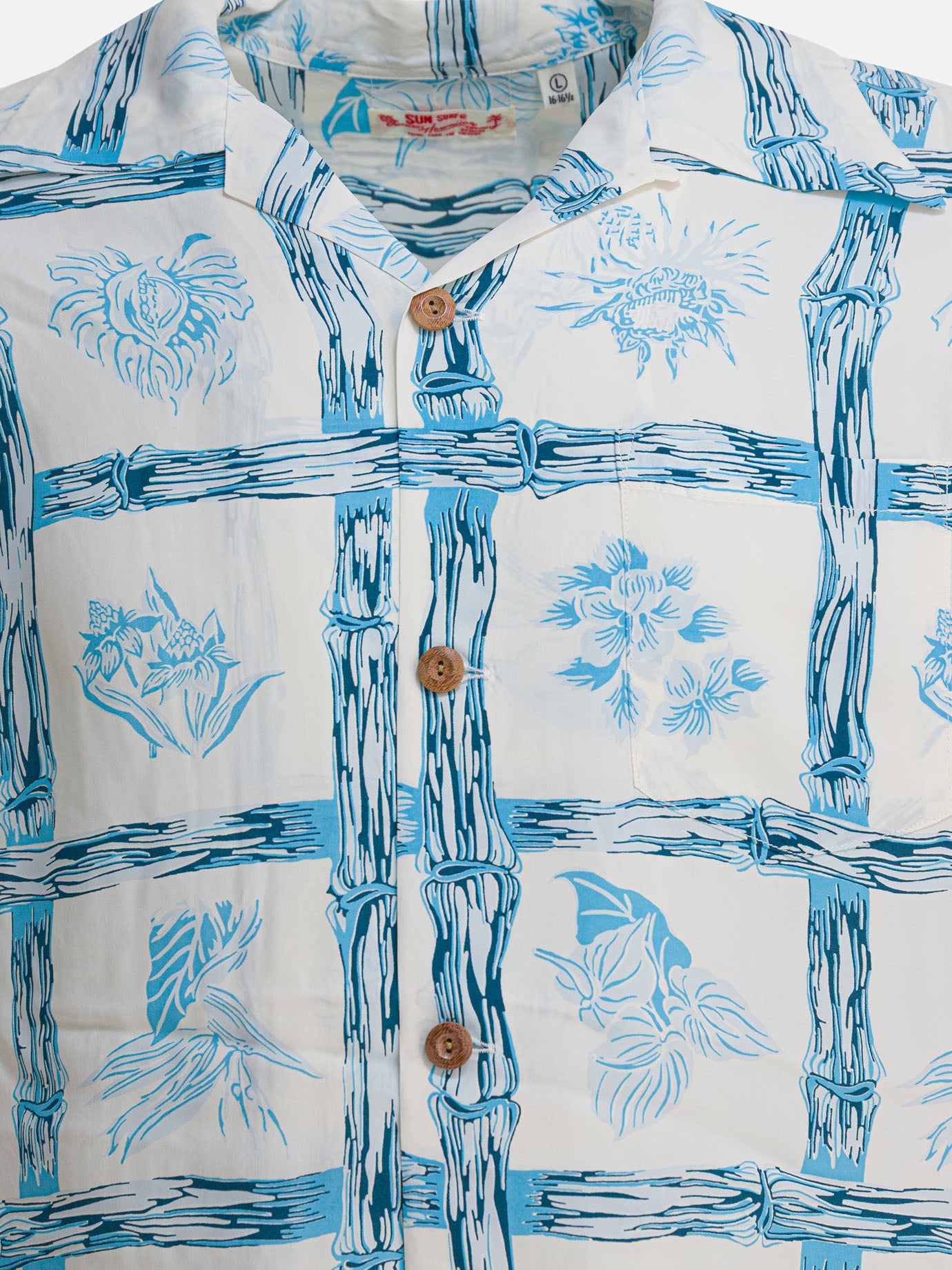 Sun Surf Camicia &quot;Island Plants&quot; 20506071_XXL Light blue thumbnail_3