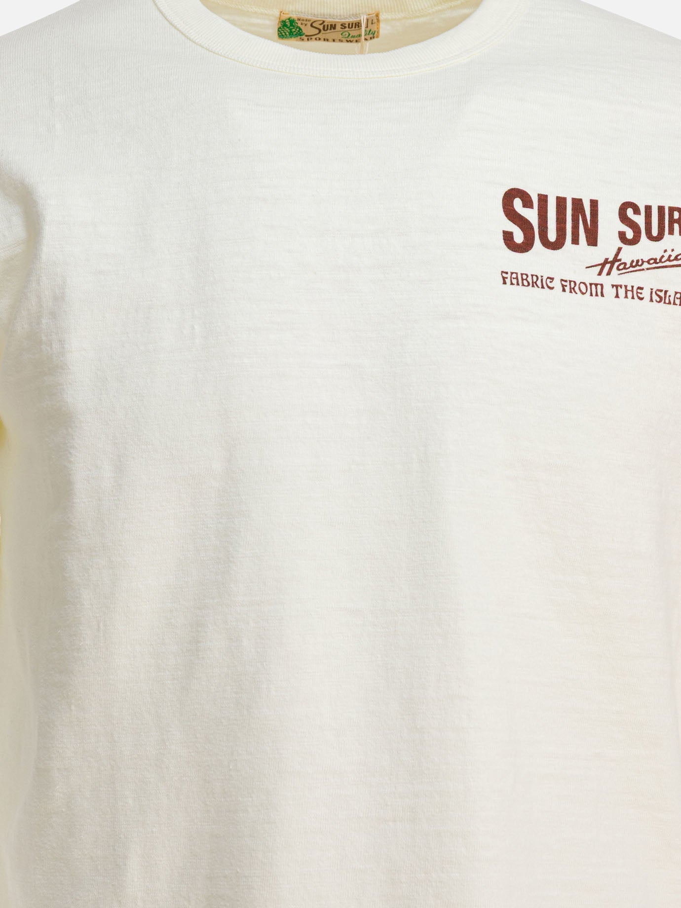 T-shirt girocollo Logo  Beige - Sun Surf Uomo | PDP | VIETTI Online Store | thumbnail_3