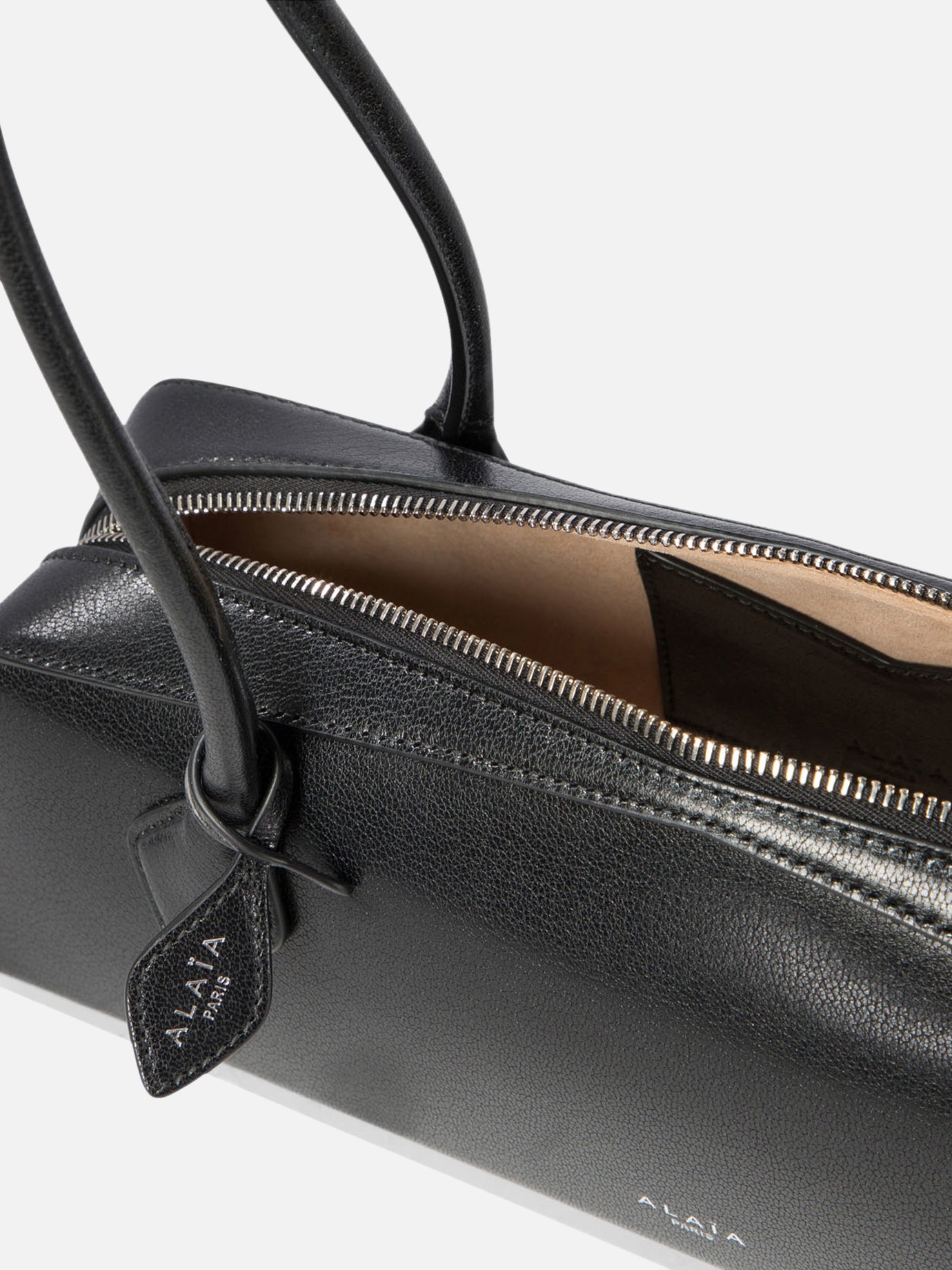 Borse medie 100% goat leather  Nero - Alaïa Donna | PDP | VIETTI Online Store | Zoom-Modal_5
