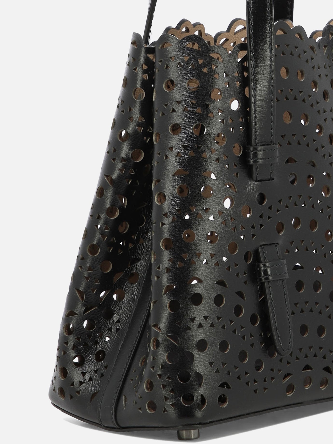 Borse piccole 100% calf leather  Nero - Alaïa Donna | PDP | VIETTI Online Store | thumbnail_4