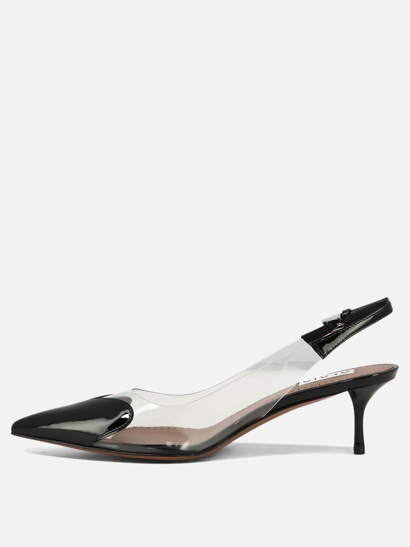 Slingbacks 50% patent calfskin 50% polyurethane - 95% leather 5% rubber  Black - Alaïa Women | PDP | VIETTI Online Store | Zoom-Modal_3
