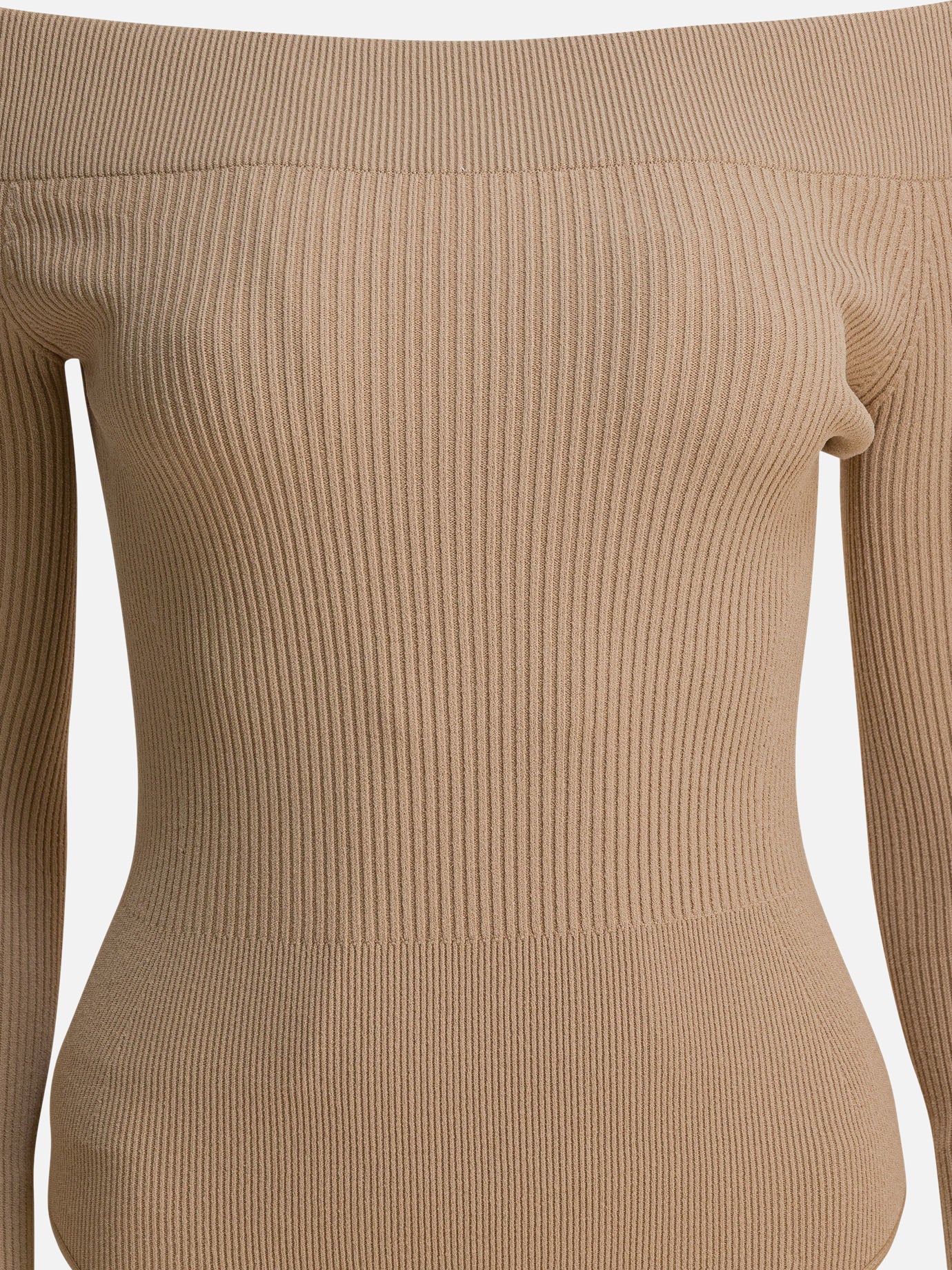 Bodysuits Solid colour  Beige - Alaïa Women | PDP | VIETTI Online Store | thumbnail_3