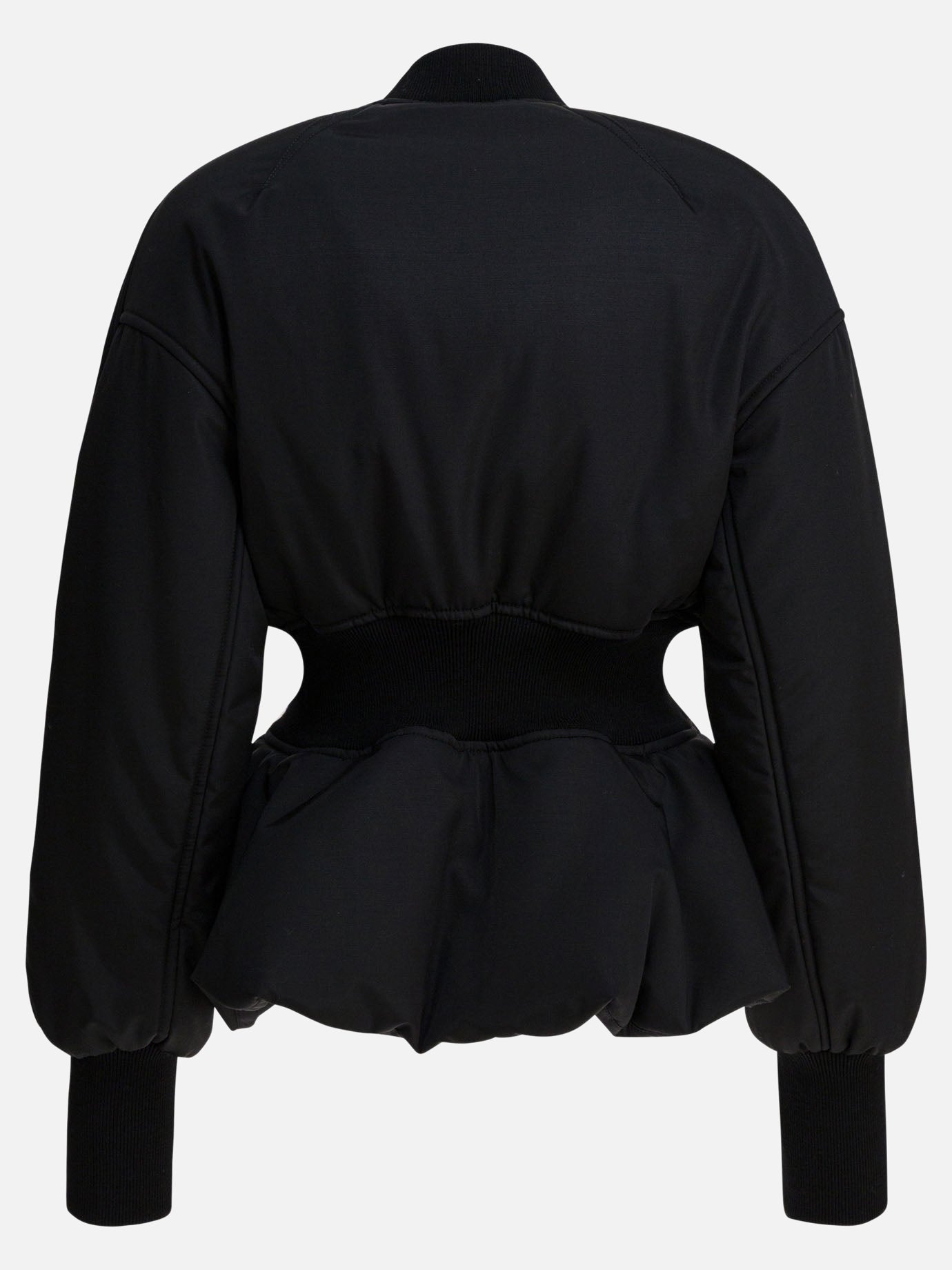 Bomber jackets Solid colour  Black - Alaïa Women | PDP | VIETTI Online Store | thumbnail_2