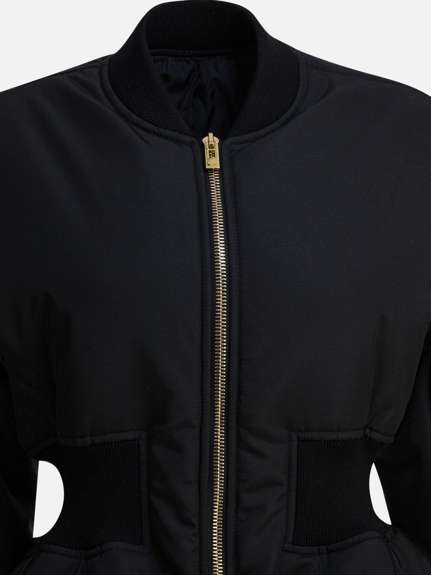 Bomber jackets Solid colour  Black - Alaïa Women | PDP | VIETTI Online Store | Zoom-Modal_3
