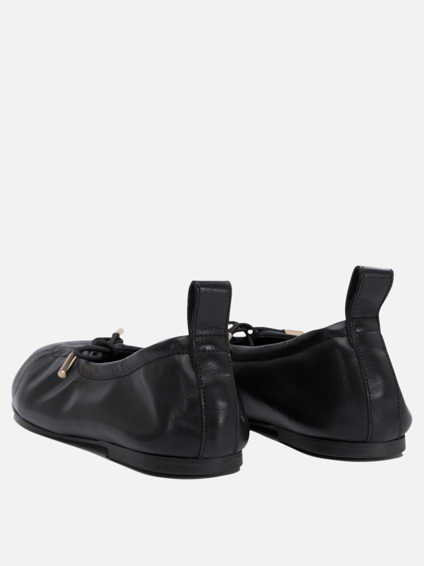 Classic ballet flats 100% leather  Black - Alohas Women | PDP | VIETTI Online Store | thumbnail_4
