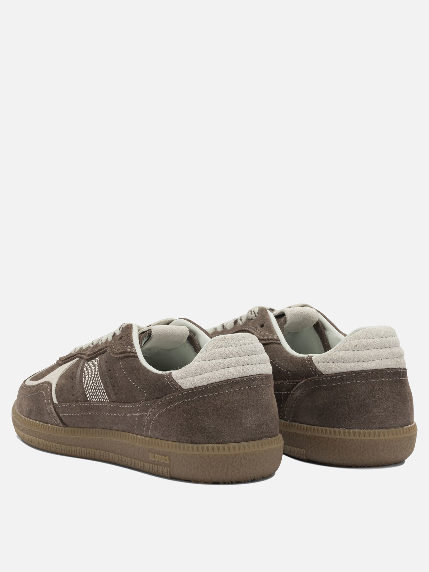 Low top sneakers 100% cow suede - 100% rubber  Brown - Alohas Women | PDP | VIETTI Online Store | thumbnail_4