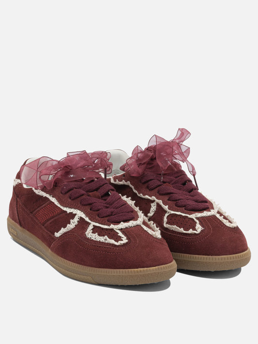 Low top sneakers 100% leather - 100% rubber  Brown - Alohas Women | PDP | VIETTI Online Store | 2
