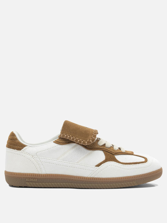 Low top sneakers 100% leather - 100% rubber  Beige - Alohas Women | PLP | VIETTI Online Store 
