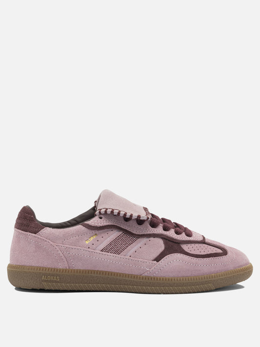 Low top sneakers 100% suede - 100% rubber  Pink - Alohas Women | PDP | VIETTI Online Store 
