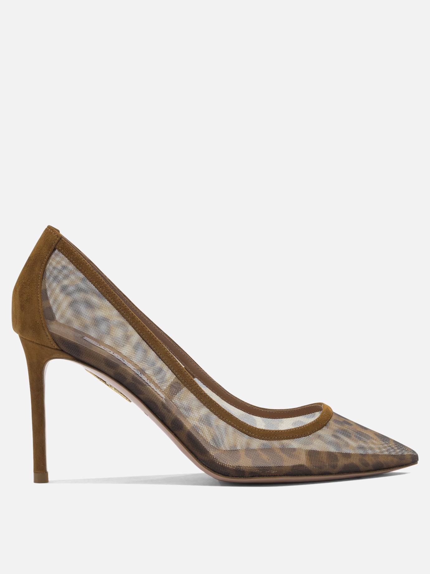 Pumps 100% fabric - 100% leather  Brown - Aquazzura Women | PDP | VIETTI Online Store | Zoom-Modal
