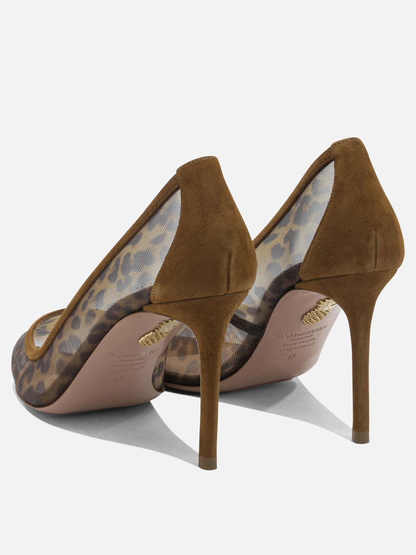 Pumps 100% fabric - 100% leather  Brown - Aquazzura Women | PDP | VIETTI Online Store | Zoom-Modal_4
