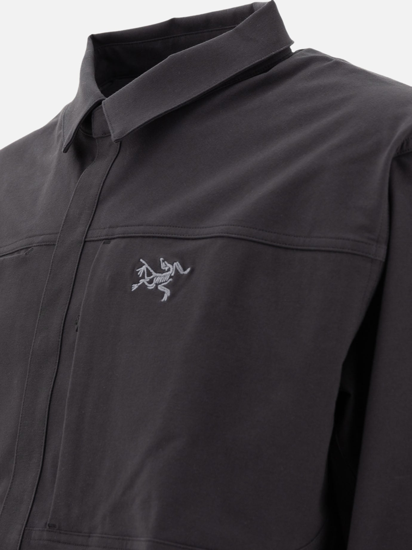 Overshirt jackets Logo  Black - Arc'teryx Men | PDP | VIETTI Online Store | Zoom-Modal_4
