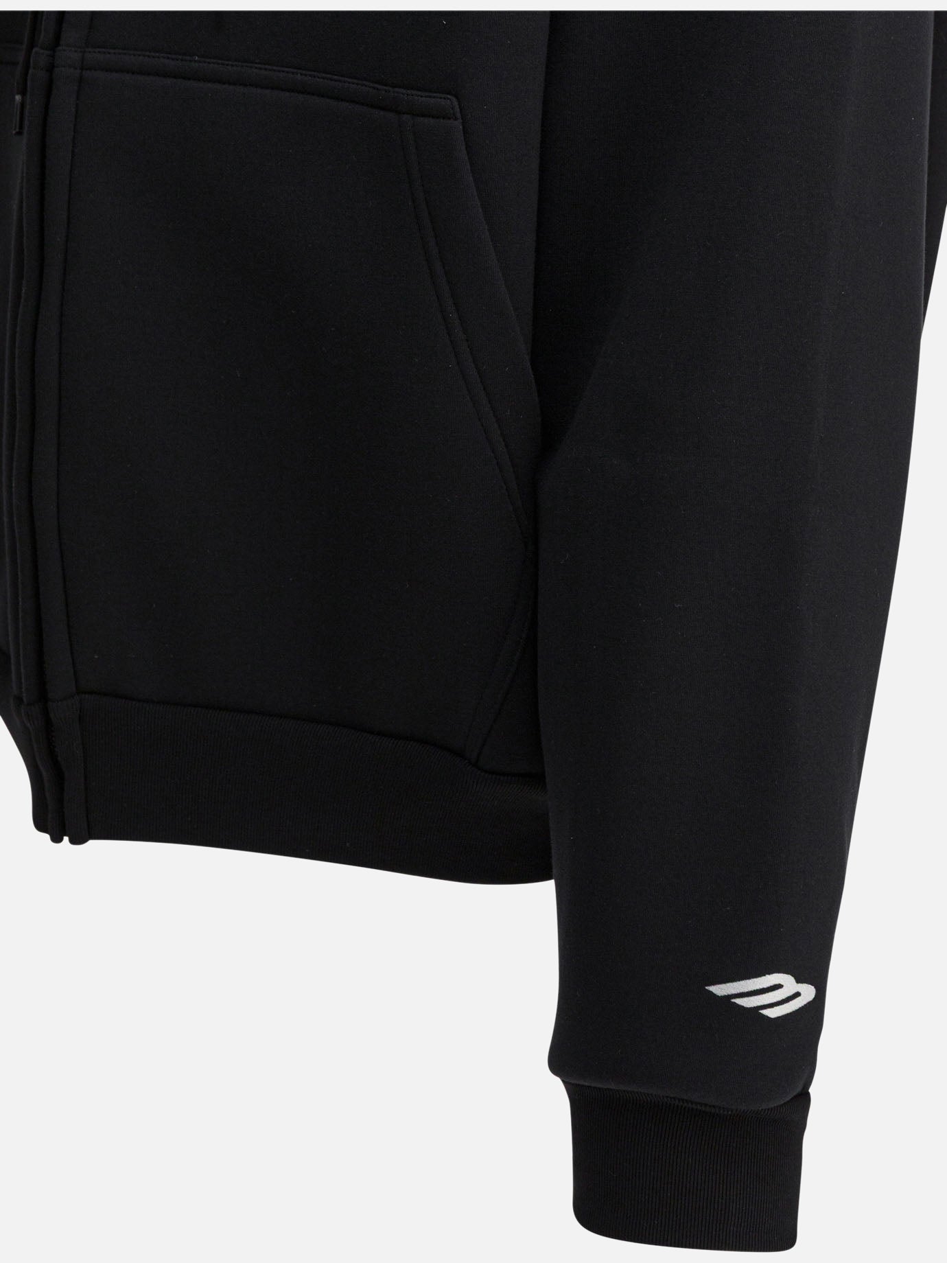 Felpe con cappuccio Logo  Nero - Balenciaga Uomo | PDP | VIETTI Online Store | thumbnail_4