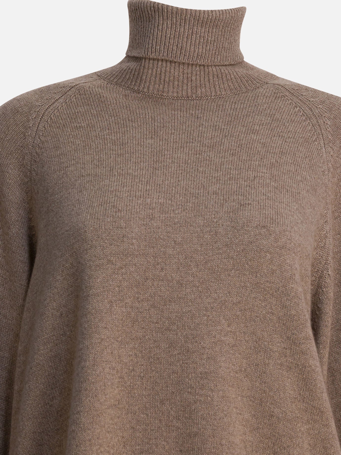 Turtleneck sweaters Solid colour  Brown - Brunello Cucinelli Women | PDP | VIETTI Online Store | Zoom-Modal_3
