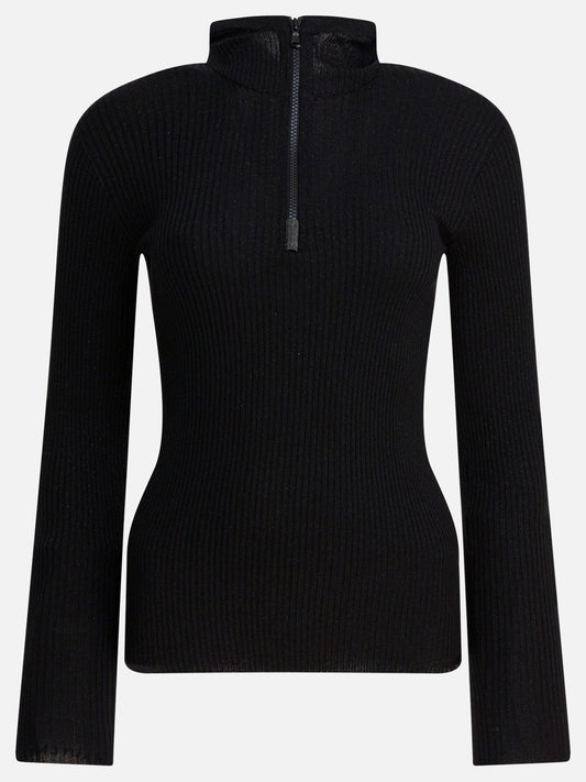 Hooded sweaters Solid colour  Black - Brunello Cucinelli Women | PDP | VIETTI Online Store 

