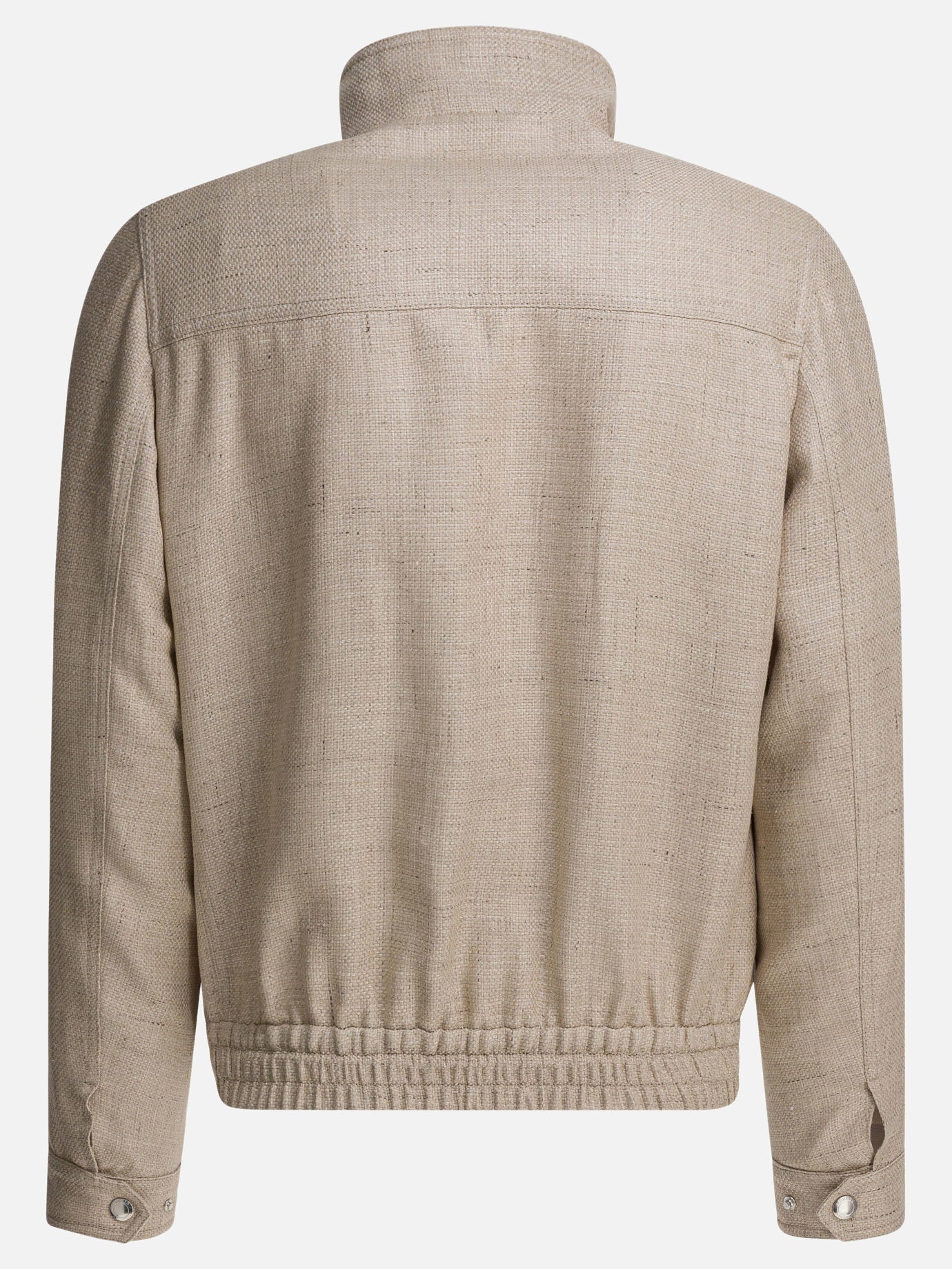 Quilted & Utility Jackets Solid colour  Beige - Brunello Cucinelli Men | PDP | VIETTI Online Store | Zoom-Modal_2
