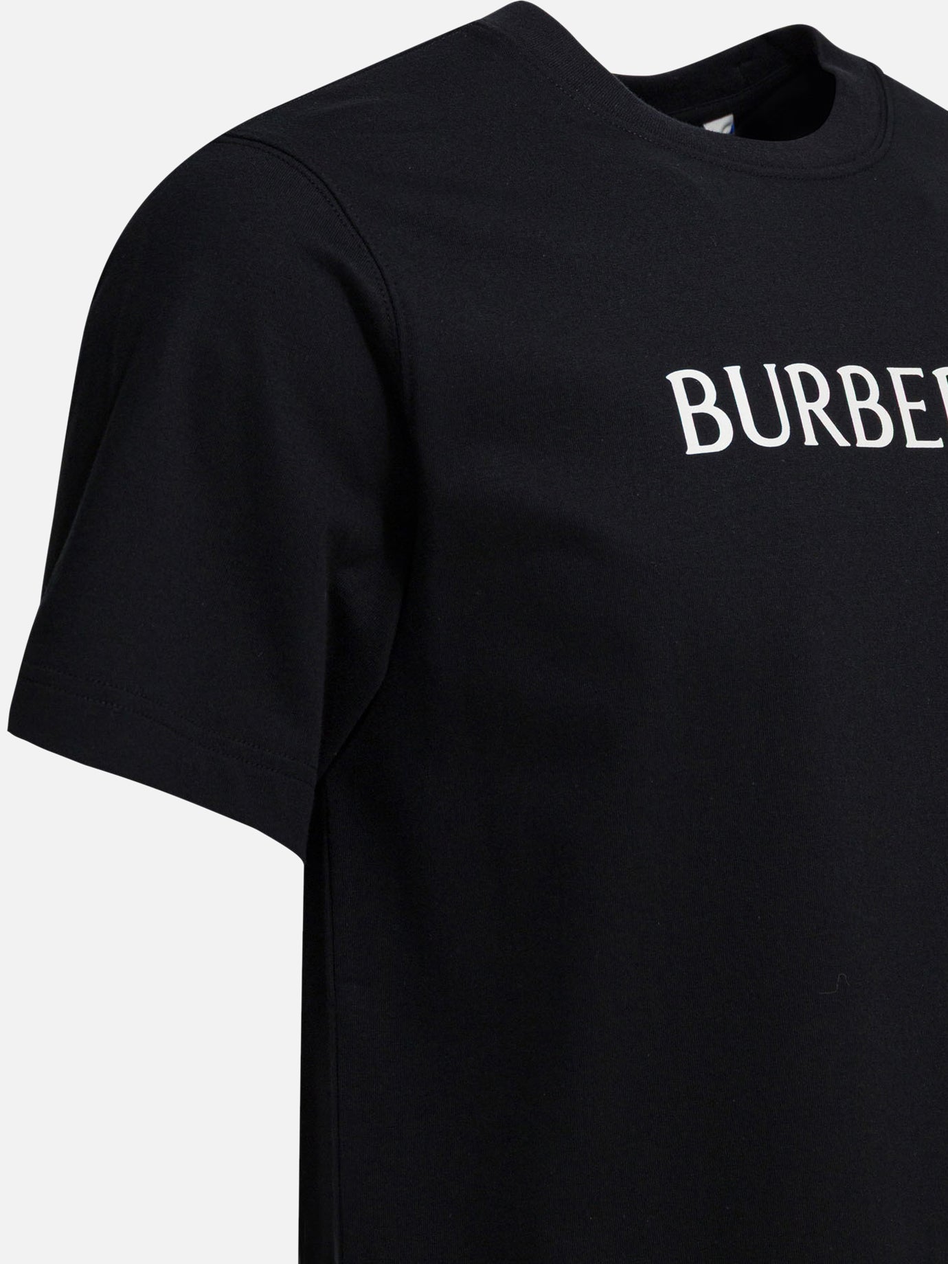 Crewneck t-shirts Logo  Black - Burberry Men | PDP | VIETTI Online Store | Zoom-Modal_4
