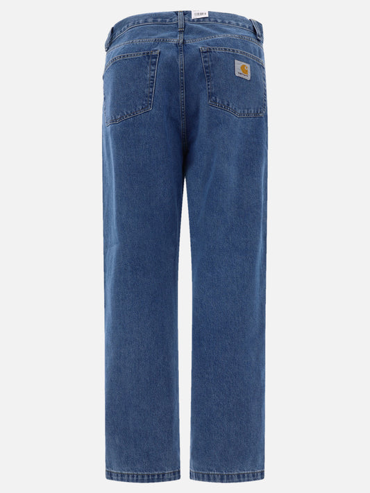 Jeans a gamba larga Solid colour  Blu - Carhartt WIP Uomo | PLP | VIETTI Online Store | 2
