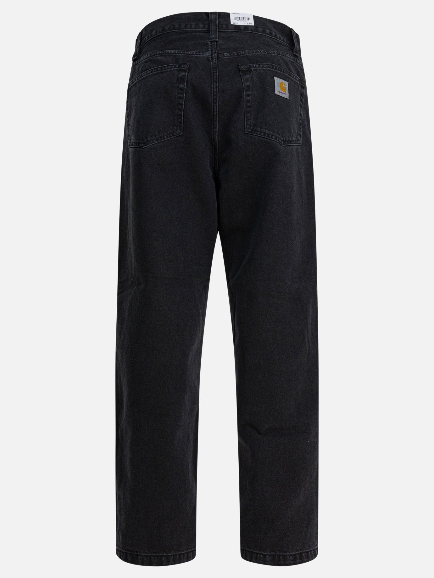 Jeans a gamba larga Solid colour  Nero - Carhartt WIP Uomo | PDP | VIETTI Online Store | thumbnail_2