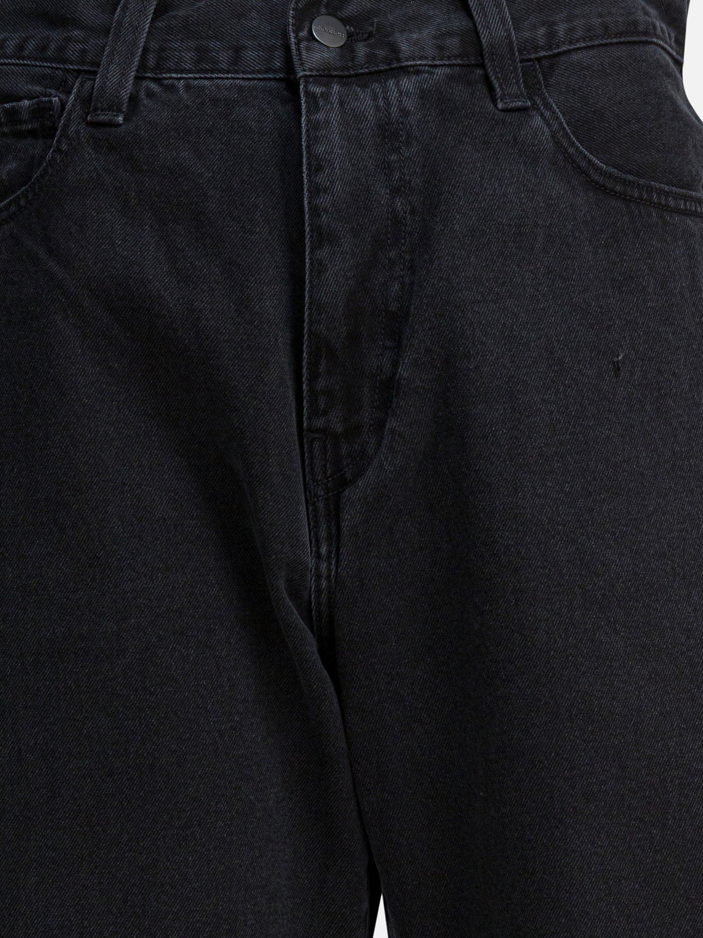 Jeans a gamba larga Solid colour  Nero - Carhartt WIP Uomo | PDP | VIETTI Online Store | thumbnail_3