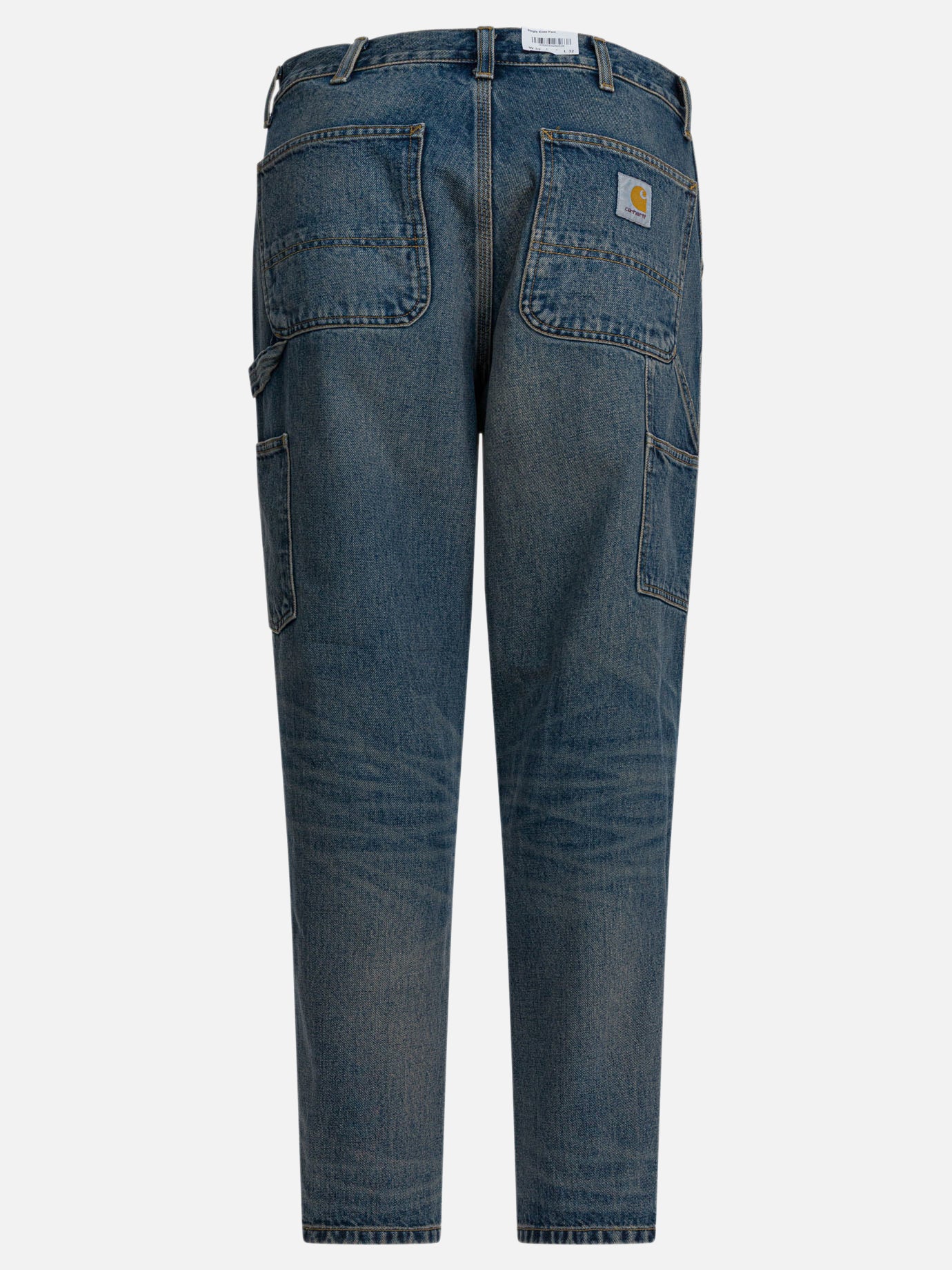 Jeans a gamba larga Solid colour  Blu - Carhartt WIP Uomo | PDP | VIETTI Online Store | thumbnail_2