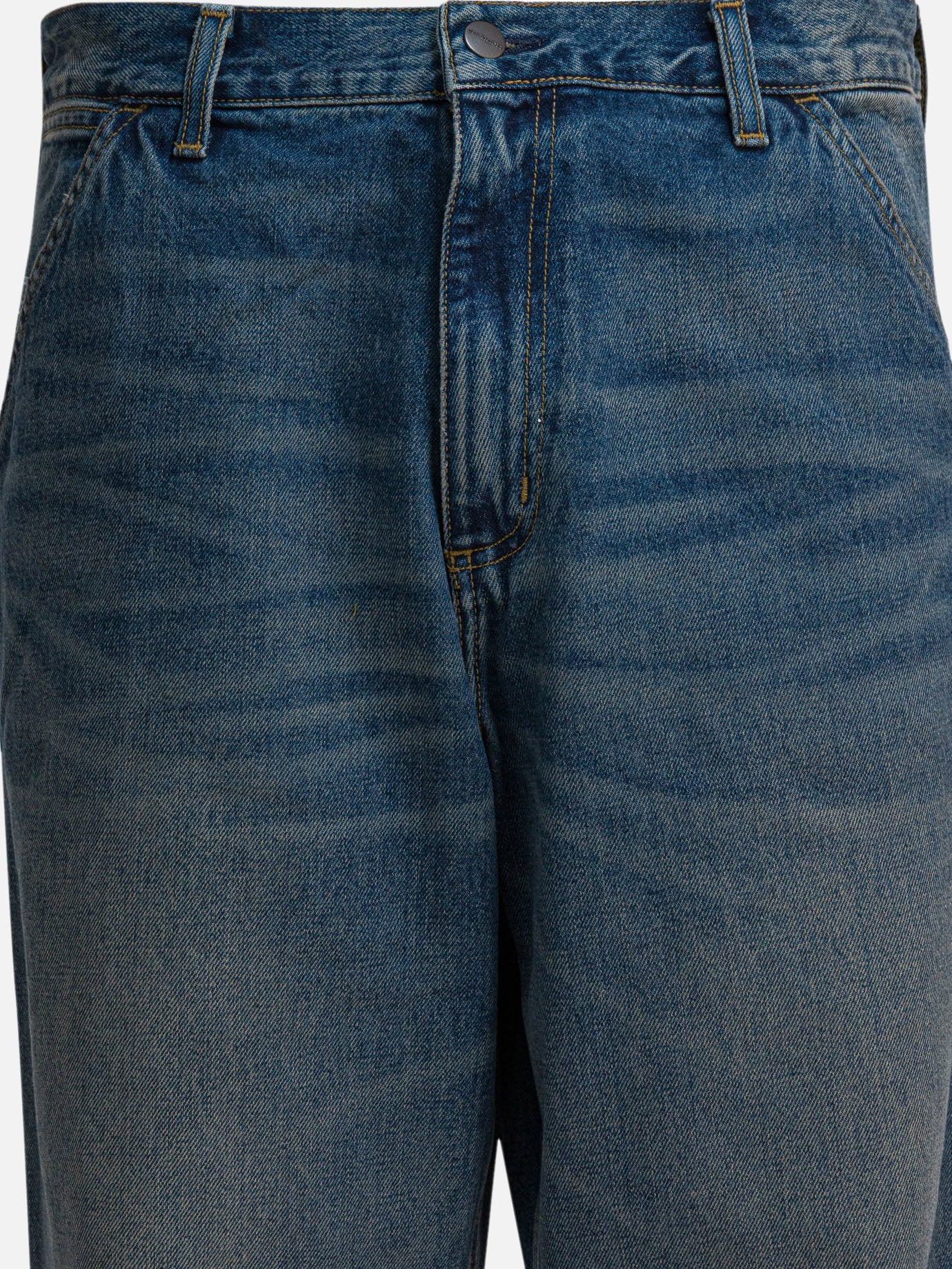 Jeans a gamba larga Solid colour  Blu - Carhartt WIP Uomo | PDP | VIETTI Online Store | Zoom-Modal_3
