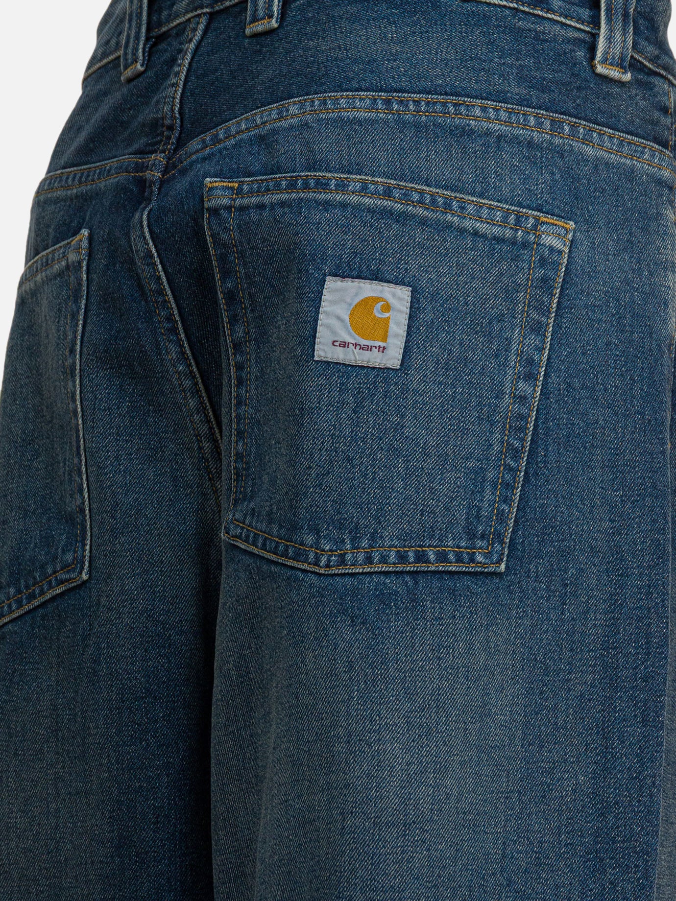 Jeans a gamba larga Solid colour  Blu - Carhartt WIP Uomo | PDP | VIETTI Online Store | Zoom-Modal_4
