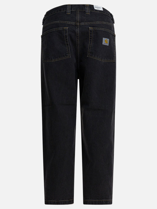 Jeans a gamba larga Solid colour  Nero - Carhartt WIP Uomo | VIETTI Online Store | 2
