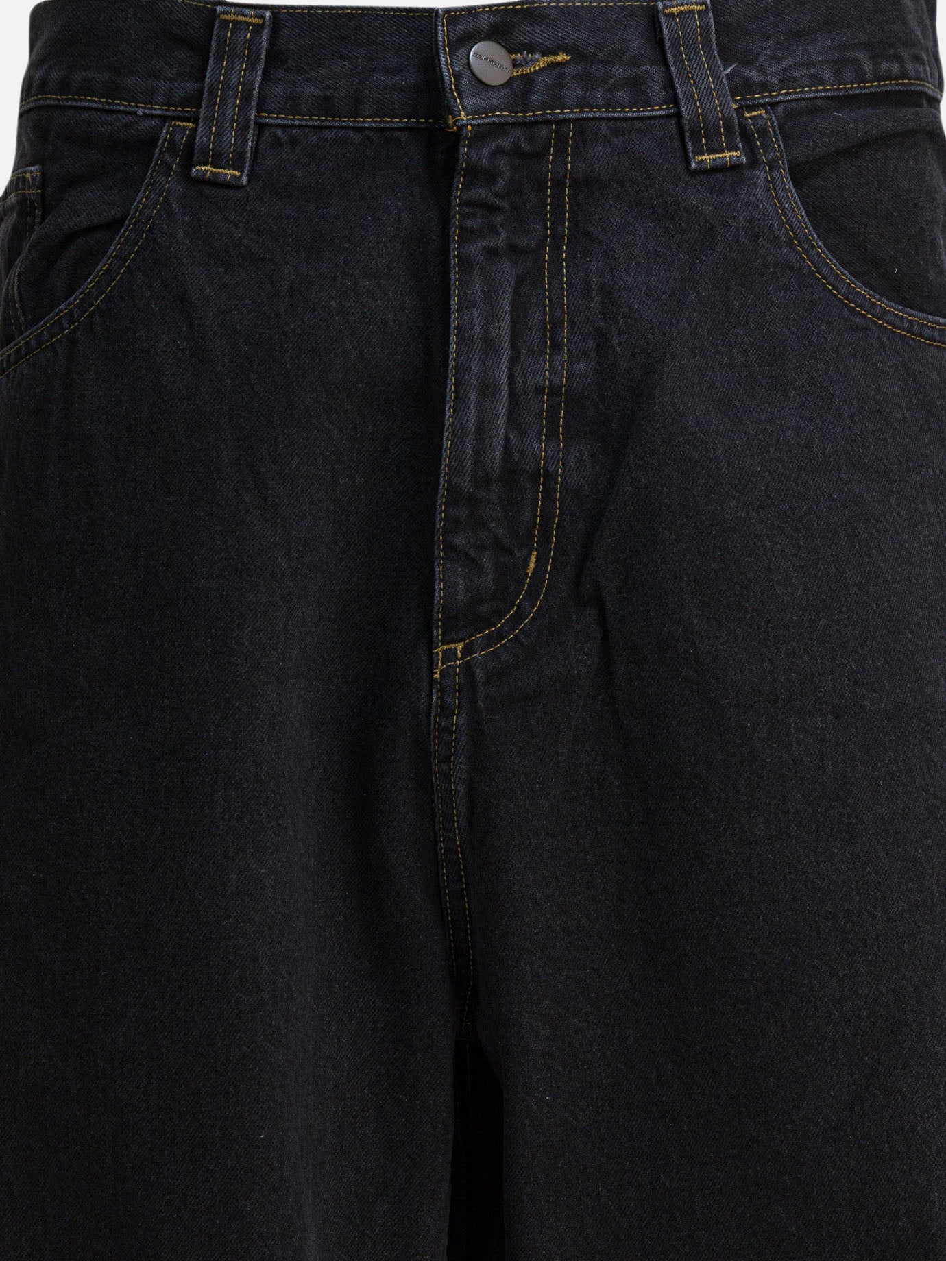 Jeans a gamba larga Solid colour  Nero - Carhartt WIP Uomo | PDP | VIETTI Online Store | thumbnail_3