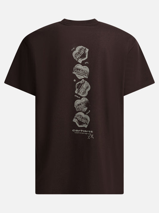 Crewneck t-shirts Graphics  Brown - Carhartt WIP Men | PLP | VIETTI Online Store | 2
