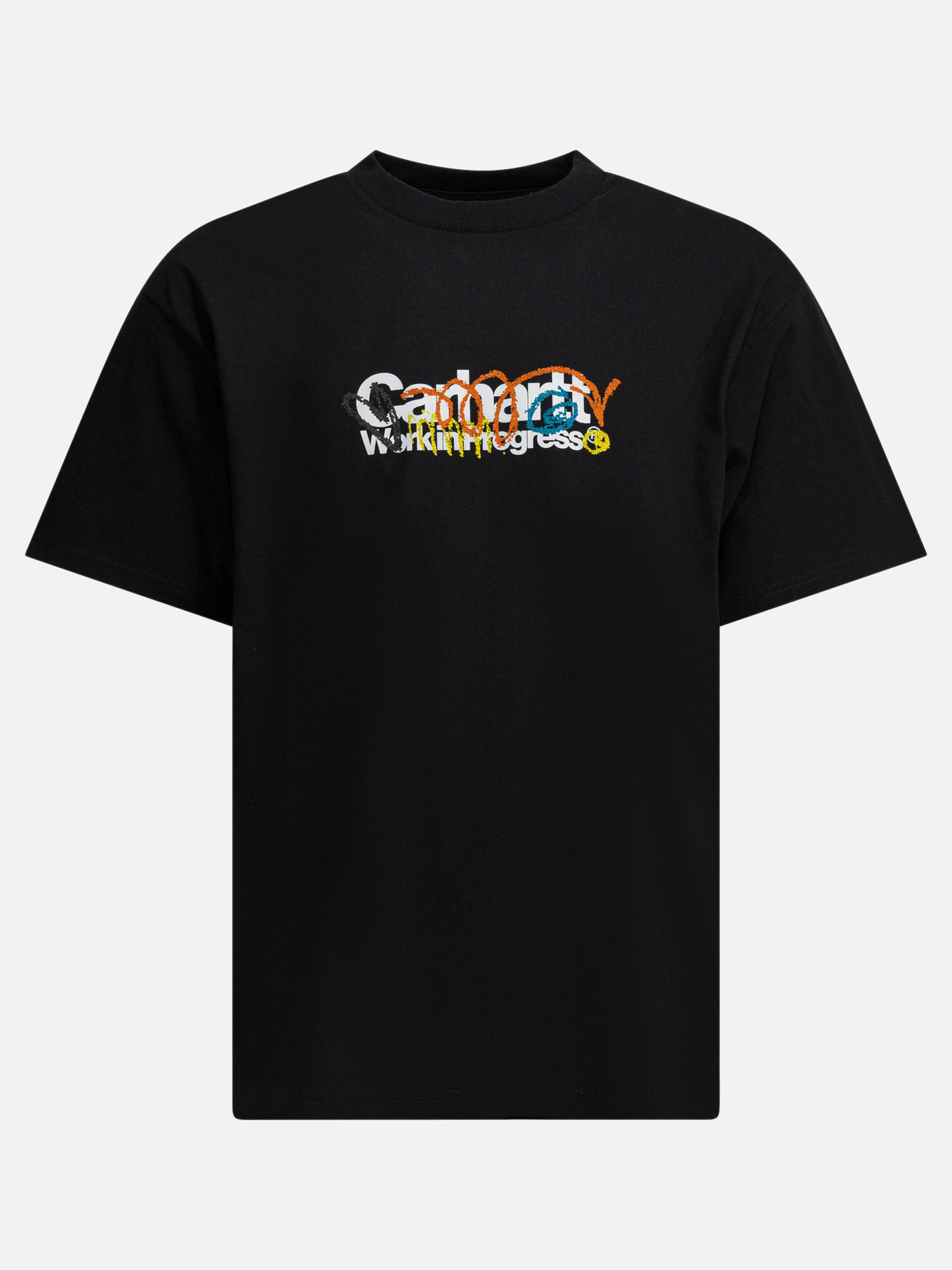 Crewneck t-shirts 100% cotton  Black - Carhartt WIP Men | PDP | VIETTI Online Store | thumbnail