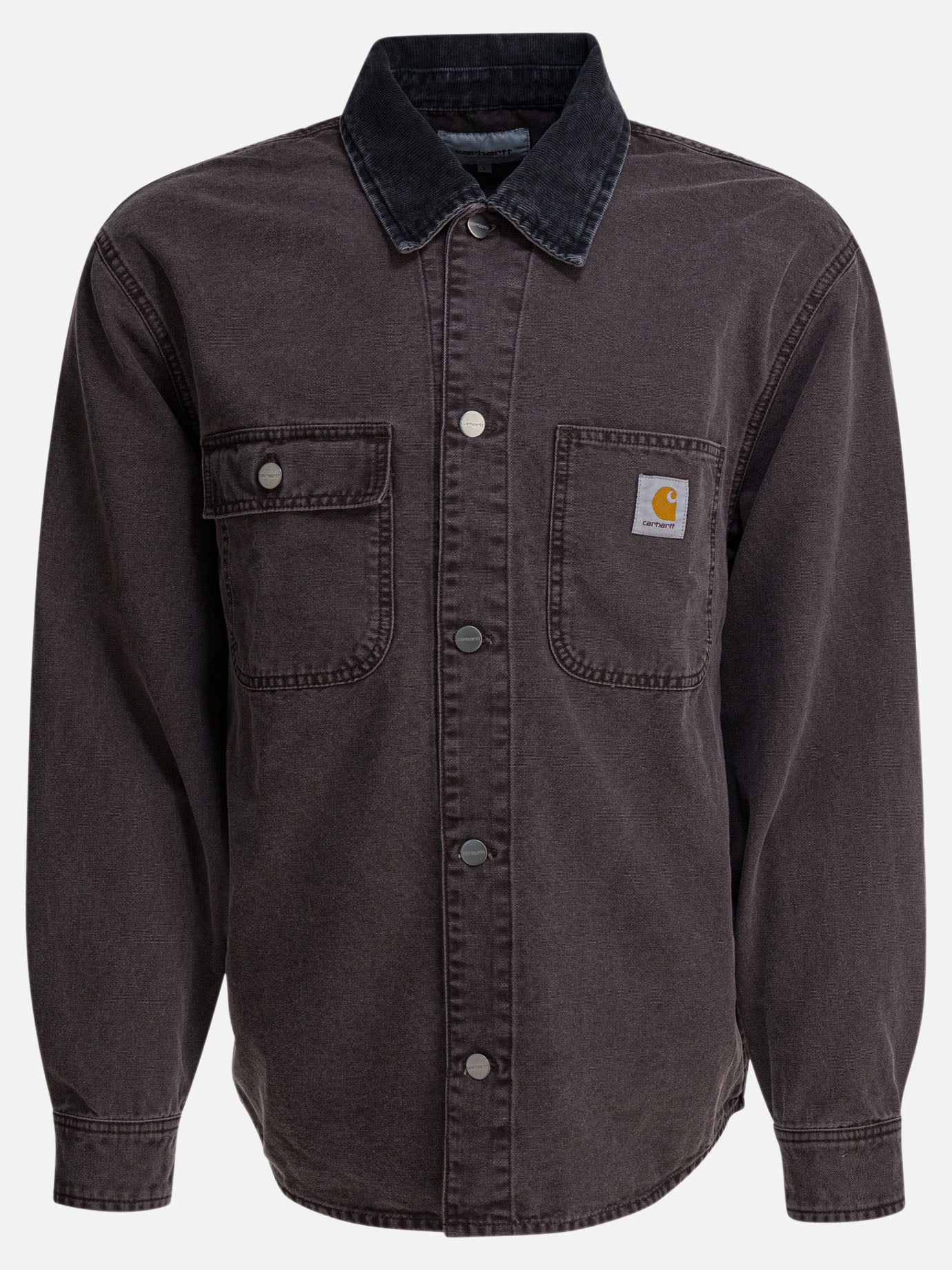 Giacche overshirt Solid colour  Marrone - Carhartt WIP Uomo | PDP | VIETTI Online Store | thumbnail