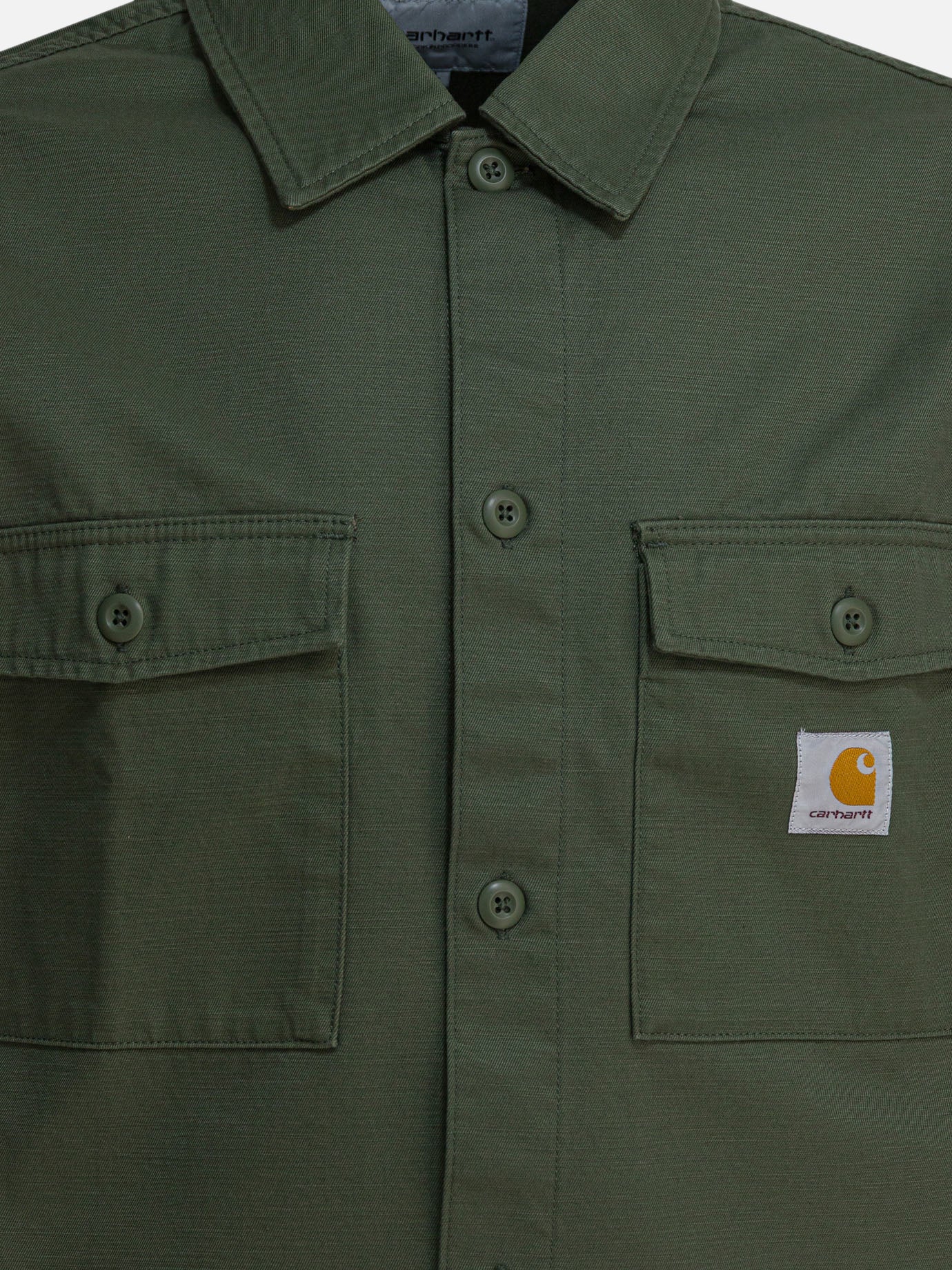 Overshirt jackets Logo  Green - Carhartt WIP Men | PDP | VIETTI Online Store | Zoom-Modal_3
