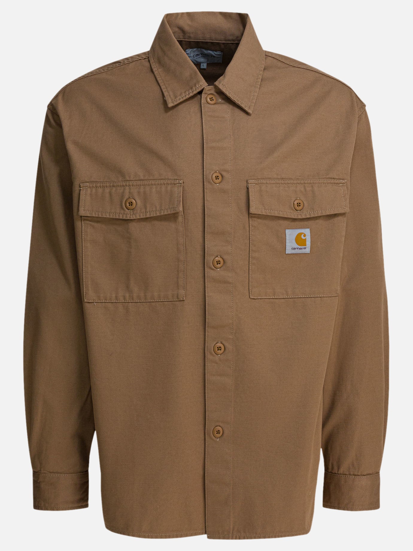 Giacche overshirt Solid colour  Beige - Carhartt WIP Uomo | PDP | VIETTI Online Store | thumbnail