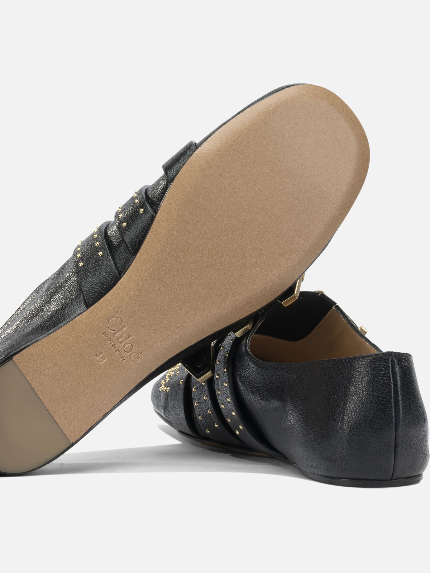 Low top sneakers 100% lamb leather - 100% buffalo leather  Black - Chloé Women | PDP | VIETTI Online Store | thumbnail_5