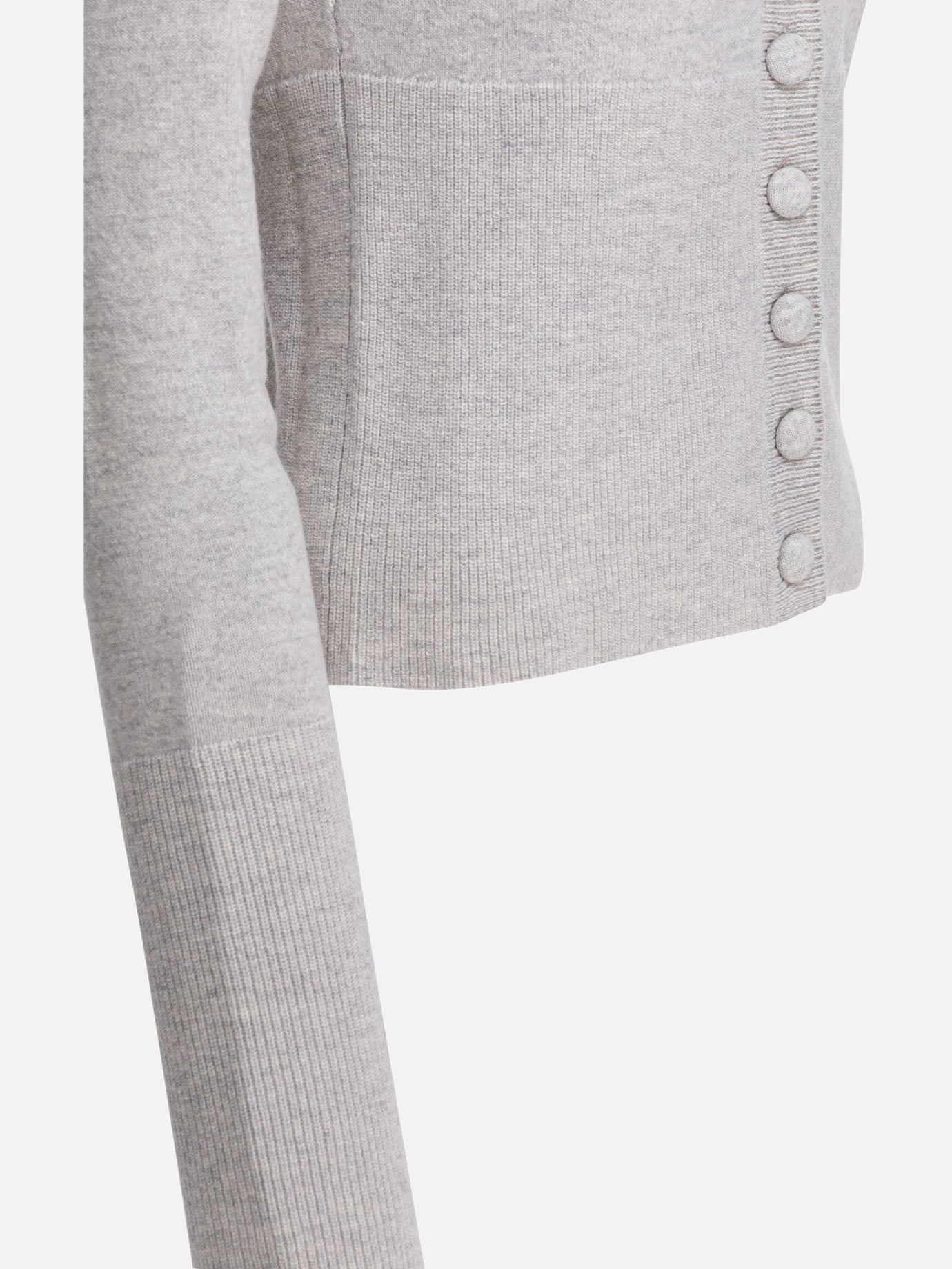 Cardigans Logo  Grey - Chloé Women | PDP | VIETTI Online Store | Zoom-Modal_4
