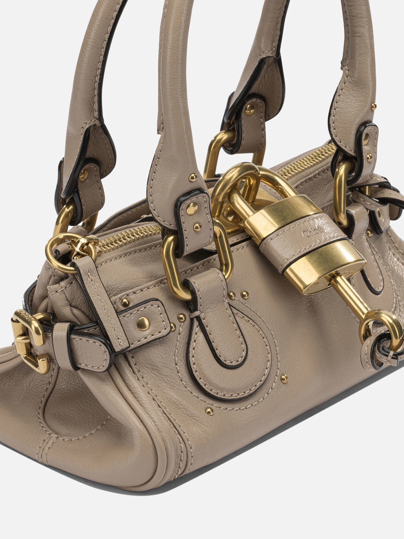 Small bags 100% buffalo leather - Other fabric: 100% cotton  Pink - Chloé Women | PDP | VIETTI Online Store | Zoom-Modal_4
