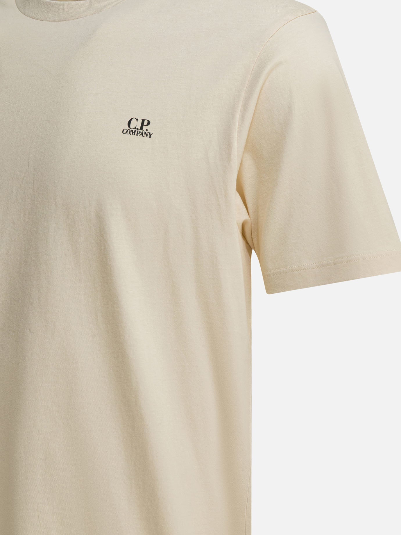 T-shirt girocollo Logo  Bianco - C.P. Company Uomo | PDP | VIETTI Online Store | thumbnail_4
